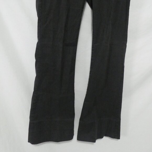 DYNAMITE | size 7 | Striped Charcoal Pants | Faux Pockets - Picture 7 of 16